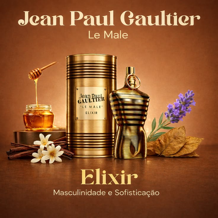 Jean Paul Gaultier Le Male Elixir Parfum for Men – 125ml