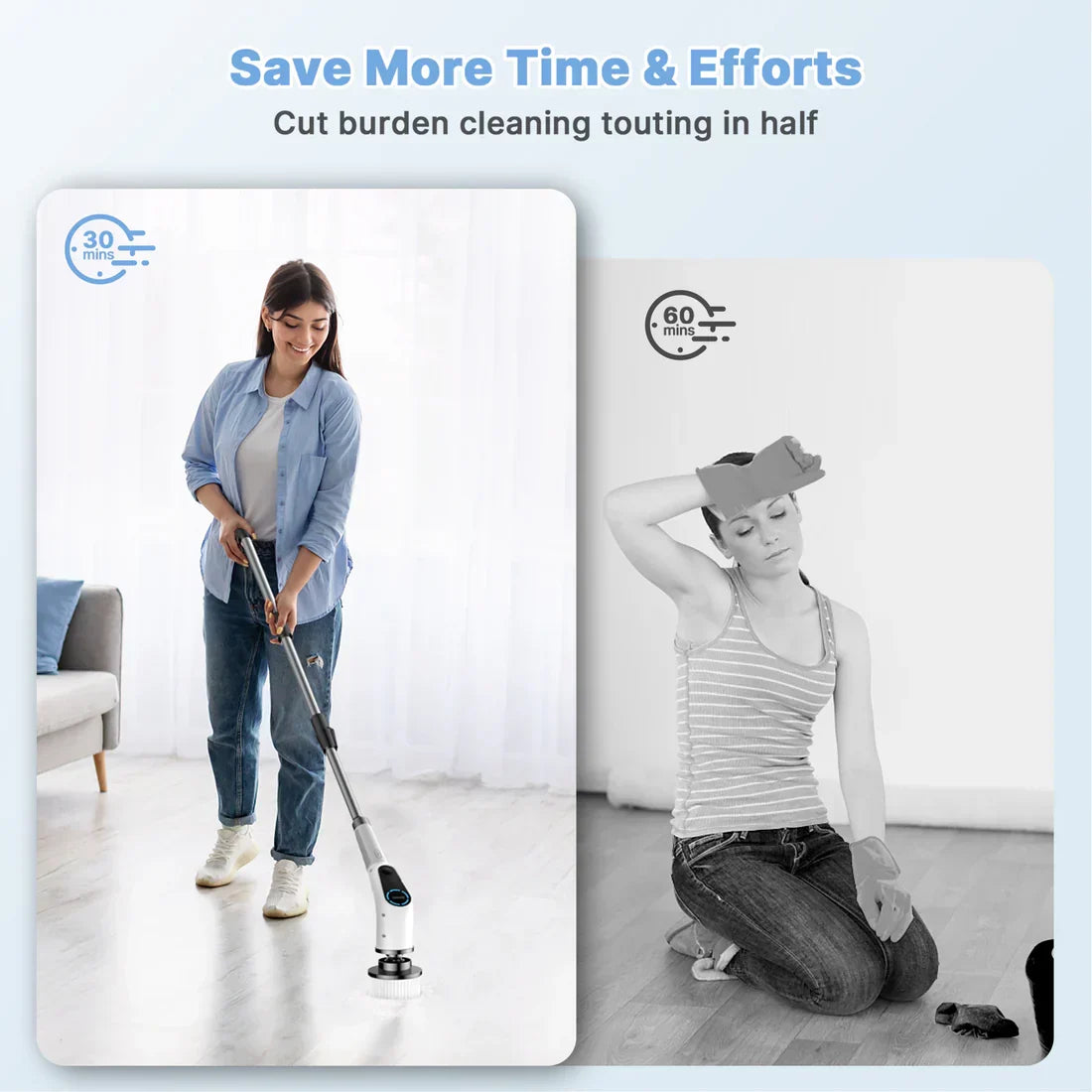 All-in-One Electric Spin Scrubber