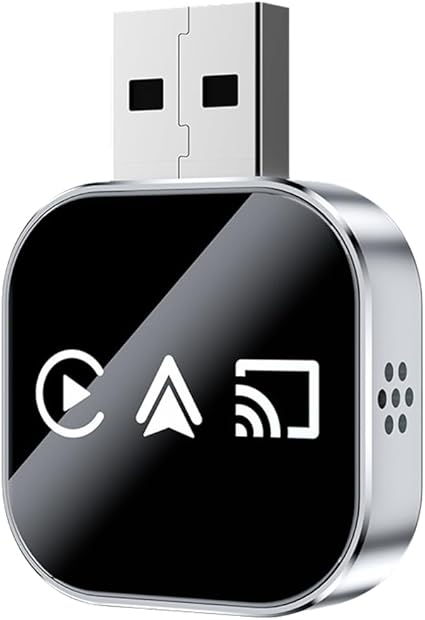 Upgrade 3 in 1 Screen Mirror iOS Phone, wired to wireless Carplay adapter