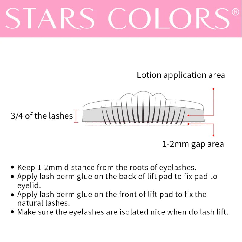 CONSIGN 10 Pairs Pouch Eyelash Perm Lotion Lashes