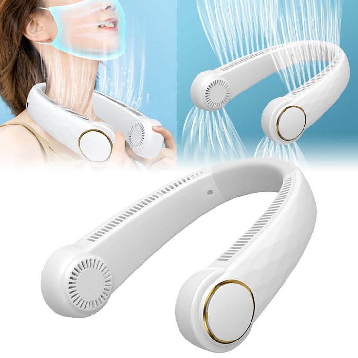 Portable Mute Multifunctional Hanging Neck Fan