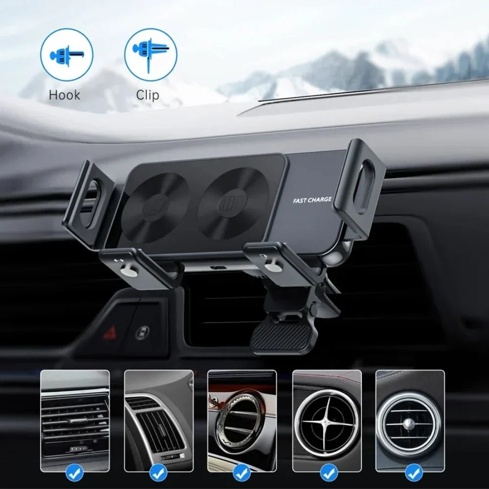 MagCar Auto-Grip Car Fast Charge & Holder
